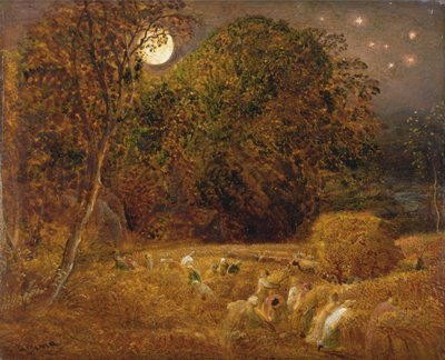 Der Erntemond von Samuel Palmer